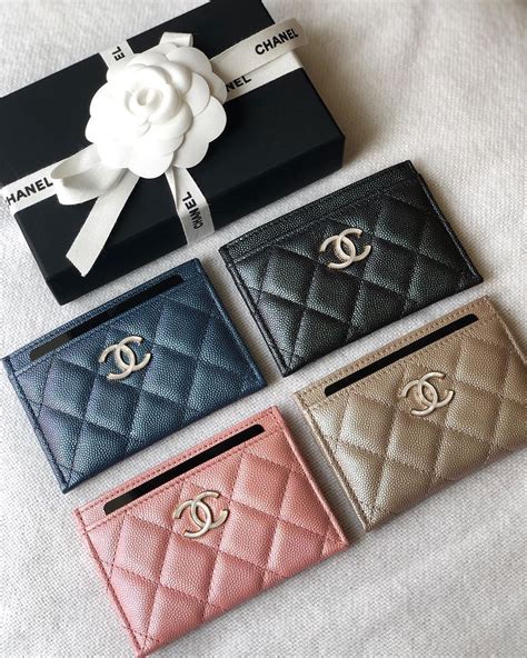 chanel card wallet womens|chanel wallet cost.